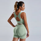 Mint Green / Bra and Short / L