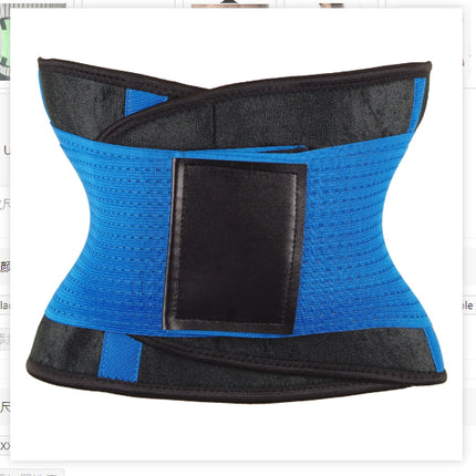 Waist Trimmer Belt Body Shaper Abdominal Trainer Weight Loss Fat Burning Straps