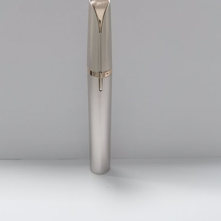 Mini Electric Eyebrow Trimmer Lipstick Brows Pen Hair Remover Painless Razor Epilator with LED Light