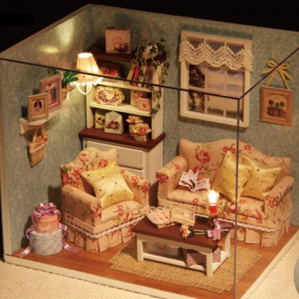 Handmade Creative DIY Assembling Cabin Wisdom House New Happiness Series Happy Together Valentine's Day Gifts