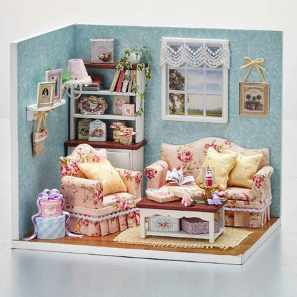 Handmade Creative DIY Assembling Cabin Wisdom House New Happiness Series Happy Together Valentine's Day Gifts