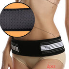 Black 2pcs / With vents / 109x9cm