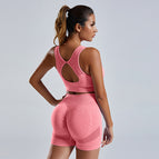 Orange / Bra and Short / L