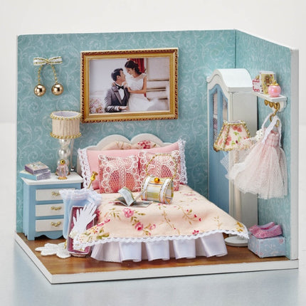Handmade Creative DIY Assembling Cabin Wisdom House New Happiness Series Happy Together Valentine's Day Gifts