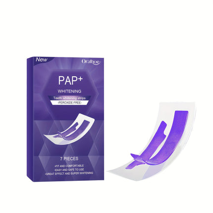 Whitening Teeth Strips Purple Teeth Strips Dry-application