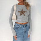 Flower Gray / L