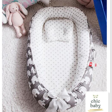Baby Removable And Washable Bed Crib Portable Crib Travel Bed For Children Infant Kids Cotton Cradle